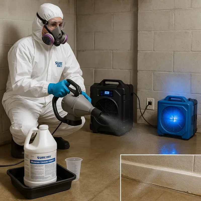 Sanitization and Odor Removal process in Williamsburg, MA