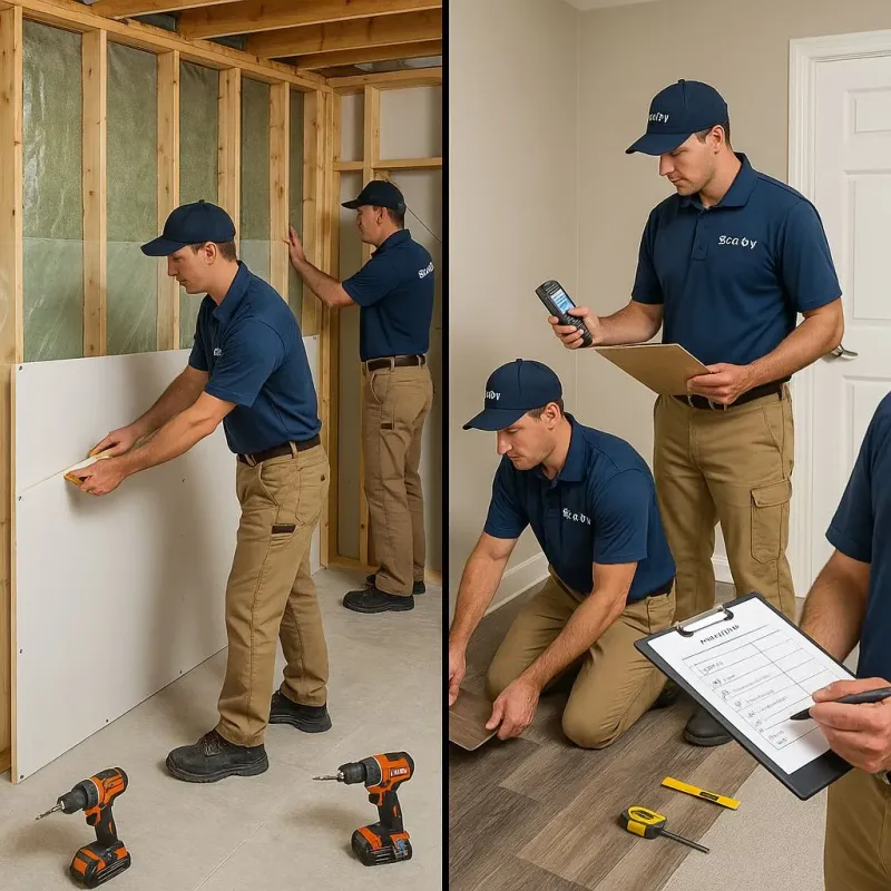 Repairs and Reconstruction process in Williamsburg, MA